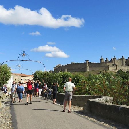 Tout Confort ! Climatisation, Calme, Piscine, Parking Gratuit, Terrasse, Wifi Appartement Carcassonne Buitenkant foto