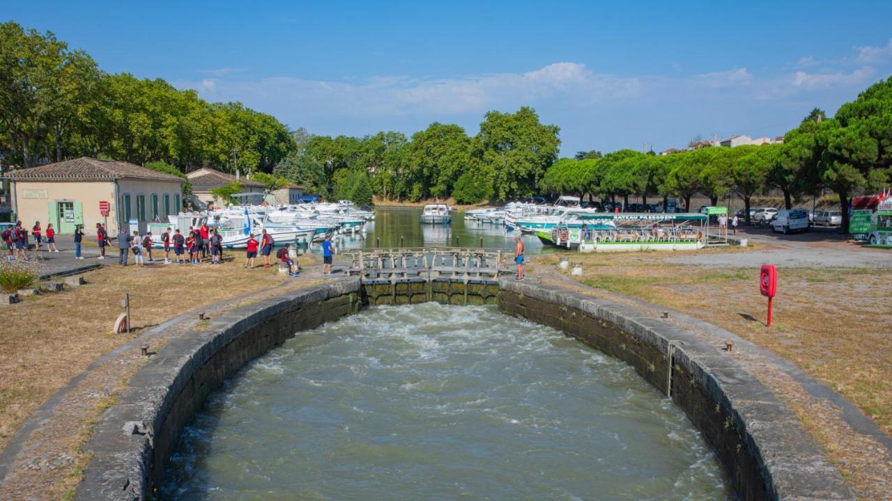 Tout Confort ! Climatisation, Calme, Piscine, Parking Gratuit, Terrasse, Wifi Appartement Carcassonne Buitenkant foto