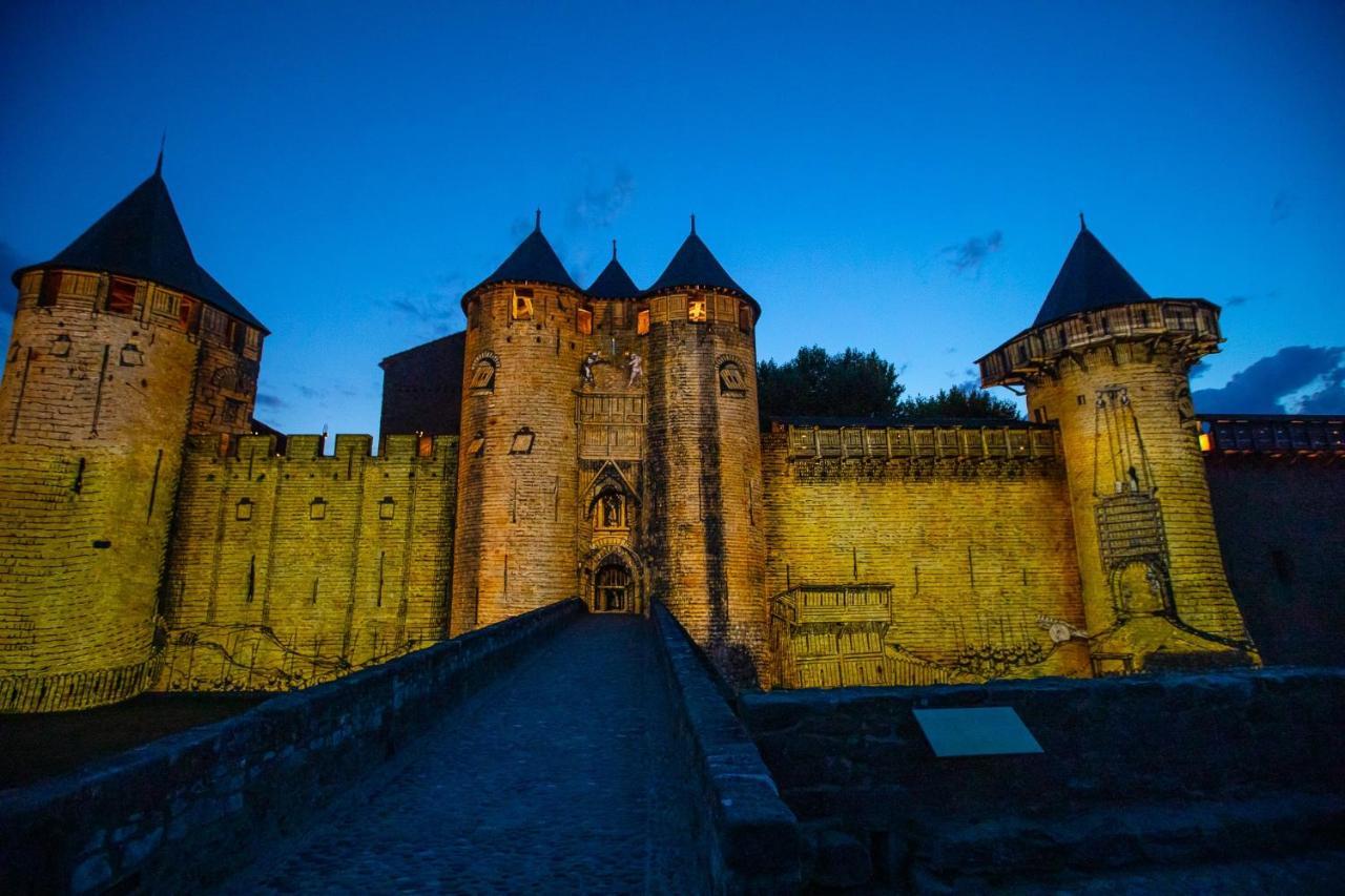 Tout Confort ! Climatisation, Calme, Piscine, Parking Gratuit, Terrasse, Wifi Appartement Carcassonne Buitenkant foto